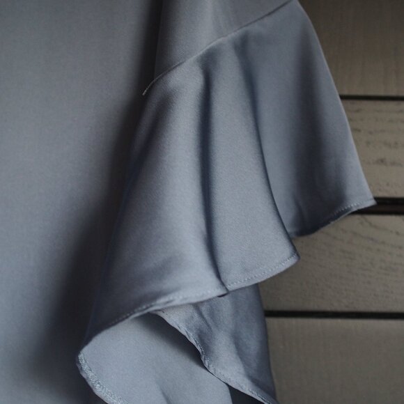 Victoria's Secret | NWT Satin Midi Nightrobe w Ruffle Hem - Picture 5 of 8